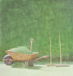 Nature morte de jardinage, 1985